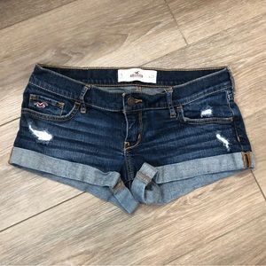 Hollister jean shorts